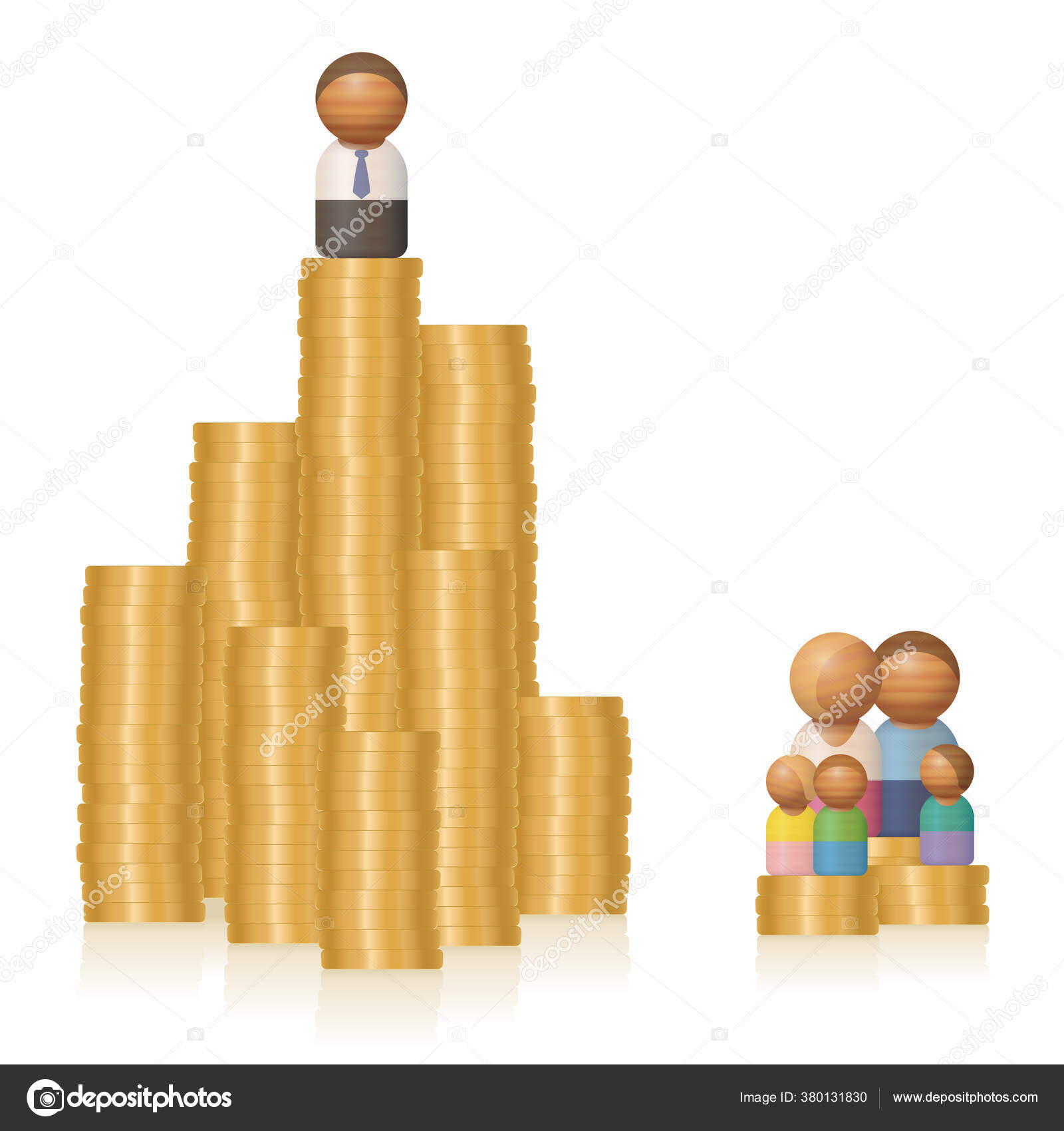 格差ストックベクター ロイヤリティフリー格差イラスト Depositphotos 格差ストックベクター ロイヤリティフリー格差イラスト Depositphotos