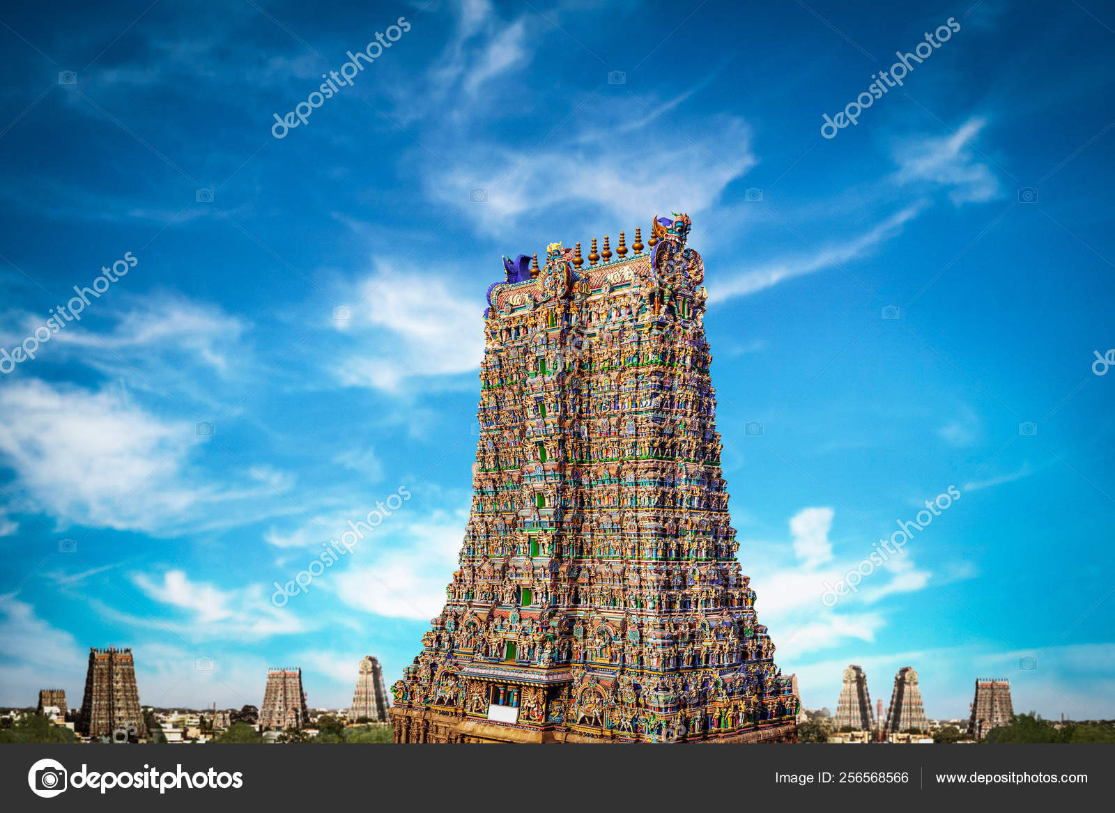 Meenakshi Amman Temple Madurai Stock Photo by ©studiofive5 256568566