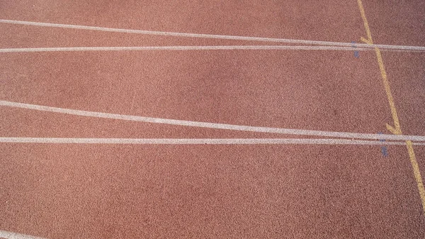 Treadmill or Running track lines. Athletics track texture