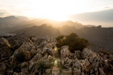 Formentor Mallorca 'da gün batımı