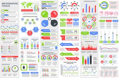 Infographic öğeleri veri görselleştirme vektör tasarım şablonu. Adımları, seçenekleri, iş süreçleri, iş akışı, diyagram, akış çizelgesi kavram, zaman çizelgesi, simgeler, bilgi grafik pazarlama için kullanılabilir.