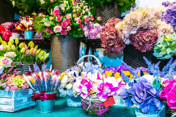 Sale of flowers. Artificial flowers. Sale of artificial flowers.