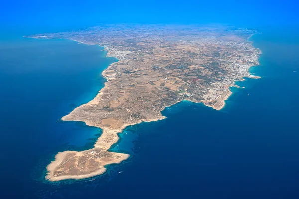 Cyprus. Cyprus island panorama from the height. The landscape of