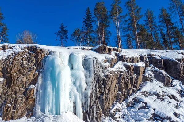 Зима Фото Водопад