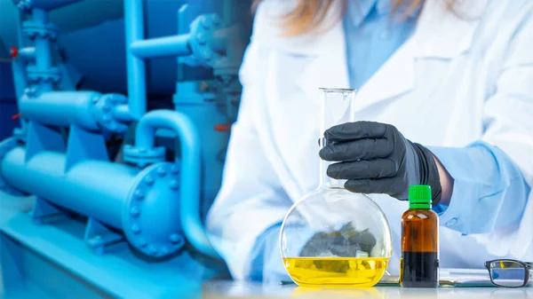 The work of a technologist in chemical production. Control over the production of chemicals. Laboratory testing of product samples. Assessment of the quality of raw materials for production.