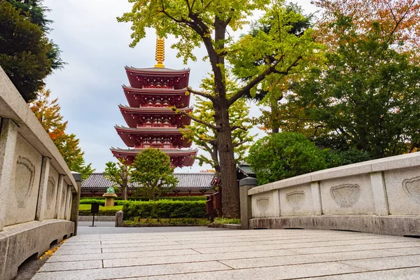 Travel to Japan. Attractions In Tokyo. Asakusa Temple. Red Asakusa pagoda. Take a walk around the Asakusa area. Streets Of Tokyo. Buddhist temples in Japan. Tourism in East Asia. Iconic buildings