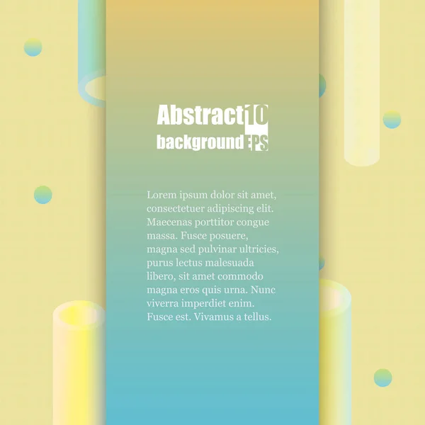 Holografische Abstracte Achtergrond Stijlvolle Gradient Achtergrond Met Hologram Brochure Sjabloon — Stockvector