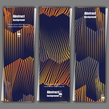 Renkli müzik iillustration. Banner şablon. Eps10 vektör çizim