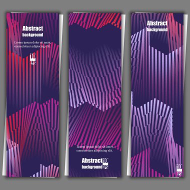 Renkli müzik iillustration. Banner şablon. Eps10 vektör çizim