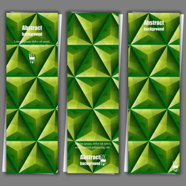 Geometrik desenli arka plan. Baner şablonu. Eps10 vektör çizim