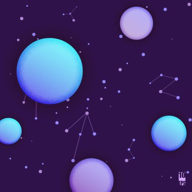 Modern arka plan dokulu daireler ile. Eps10 vektör çizim