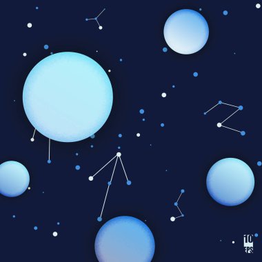 Modern arka plan dokulu daireler ile. Eps10 vektör çizim