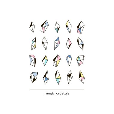 sihirli Arctic kristalleri hat afiş