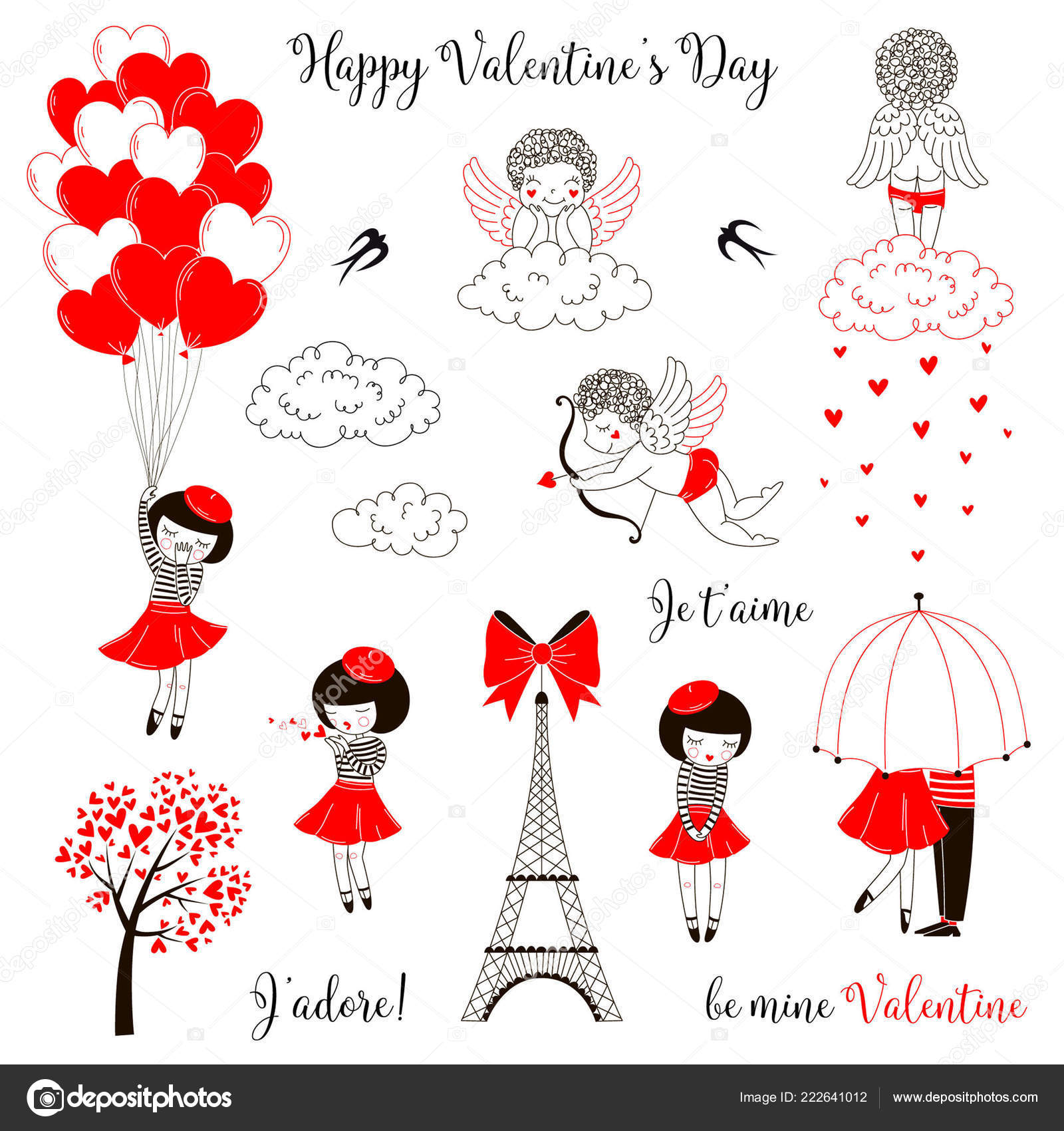 Clipart Valentine Black And White Clip Art Red Black Clipart Valentine Black And White Clip Art Red Black