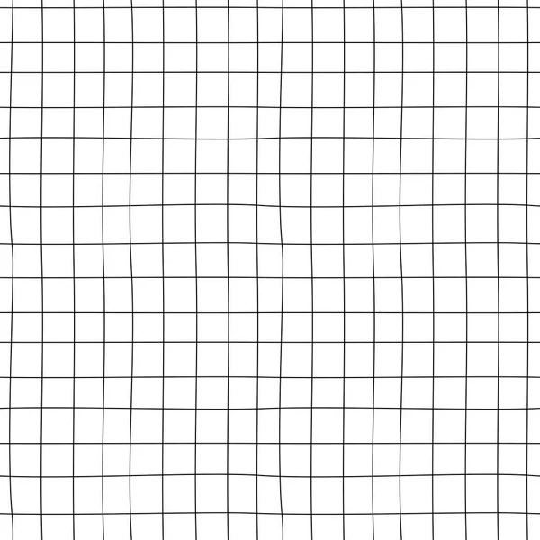 Рисунок векторного рисунка. Ручной рисунок ячейки бесшовный фон. Азотные линии. Мемфисская текстура — стоковый вектор