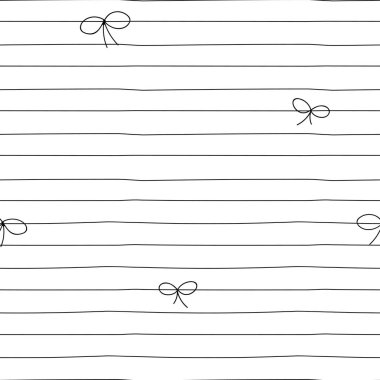 İnce çizgiler doodle ve yay küçük ölçekli sorunsuz arka plan vektör.