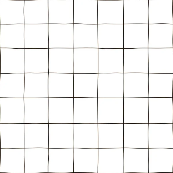 Lignes de croisement dessin à la main motif sans couture vectoriel — Image vectorielle