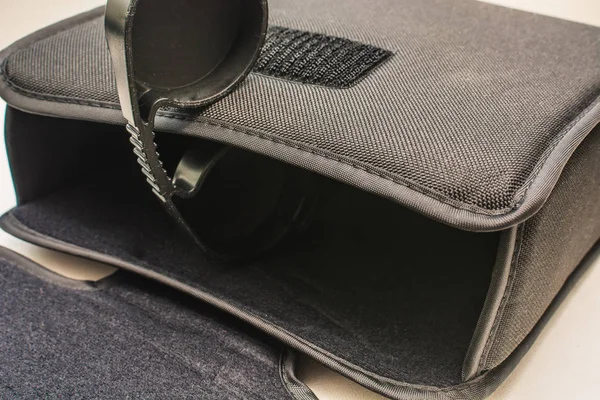 Case Binoculars Close View — Stock Photo, Image