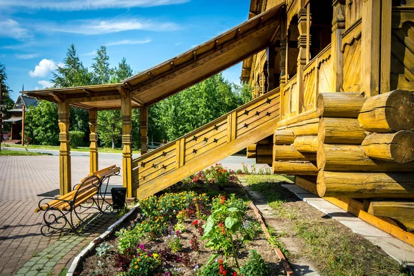 Vieille église chrétienne en bois — Photo