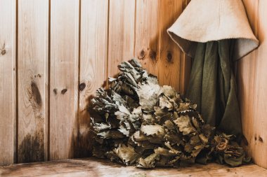 Saunadaki aksesuarlar