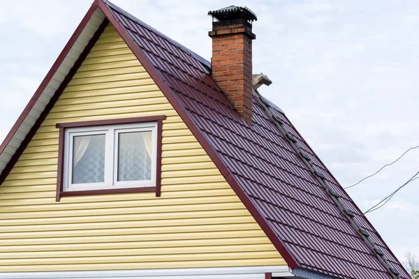 Beautiful Roof Big House — Stock Photo, Image