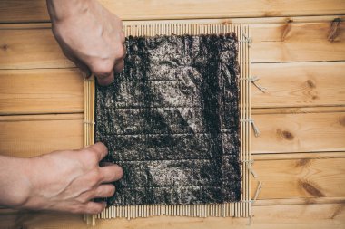 Güzel Japon suşi seti