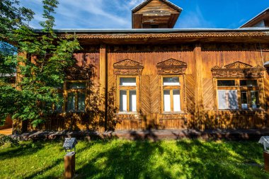 Eski ahşap ev yapımı