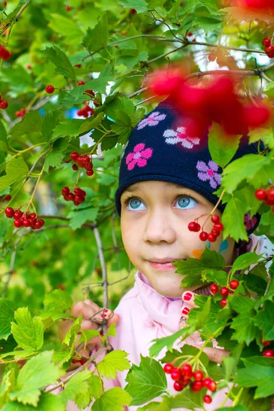 少女の秋の肖像 — ストック写真