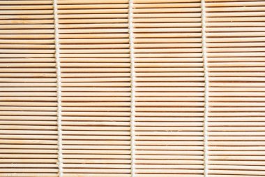 Tablo ayarı için bambu paspas.