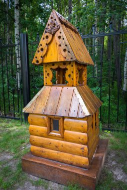 Eski ahşap ev yapımı