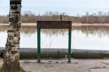 Barbekü pişirme için Izgara.
