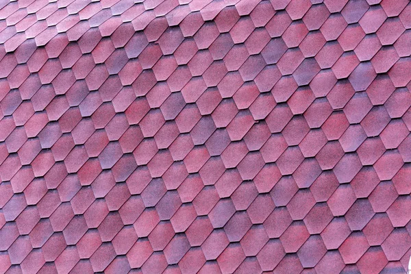 Mattonelle metalliche per tetto — Foto Stock