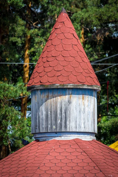 A torre redonda no Parque — Fotografia de Stock