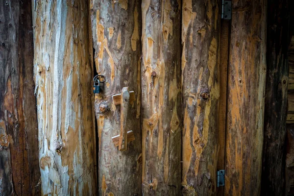 목재 계단 난간 — 스톡 사진
