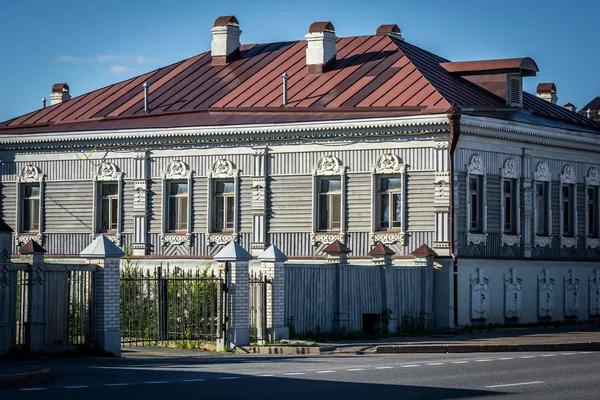 Вид Красивый Уютный Дом — стоковое фото