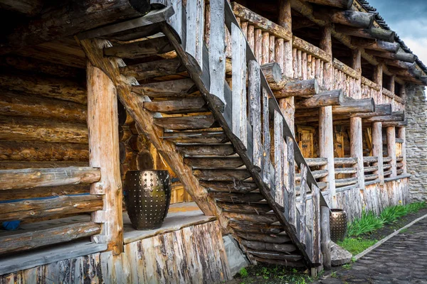 Oude middeleeuwse huis — Stockfoto