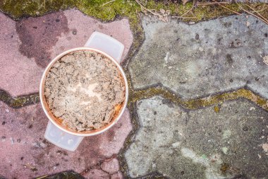 Çocuklar için oyun ve eğlence için kum ile Çocuk oyuncak pot.