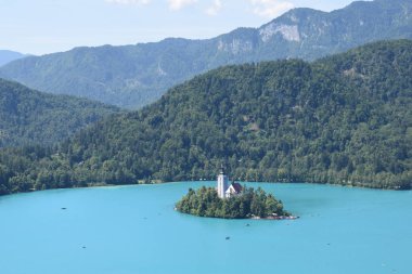 Bled Lake, Slovenya- Avrupa