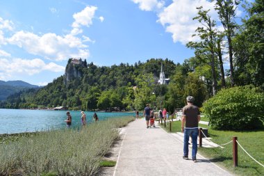Bled Lake, Slovenya- Avrupa