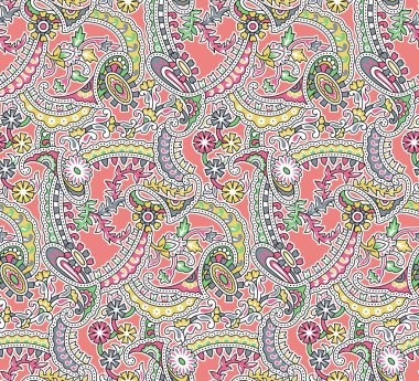 Dikişsiz desen desenli