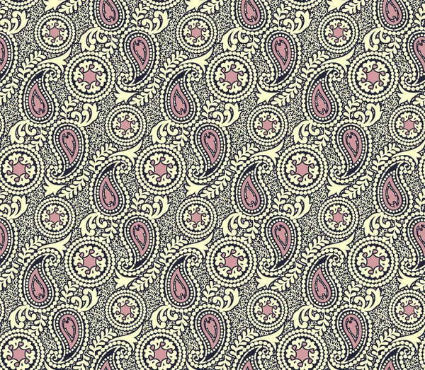 Fondo paisley sin costuras —  Fotos de Stock