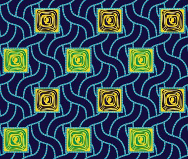 pürüzsüz renkli geometrik desen