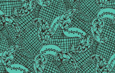 gökyüzü bandana arka plan ile dikişsiz paisley