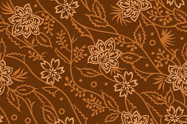 sorunsuz güzel çiçek allover desen