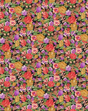 sorunsuz geleneksel çiçek deseni arka plan