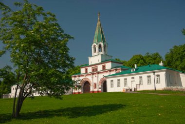 Kolomenskoye 'deki Ön Kapı Kompleksi, Moskova, Rusya.