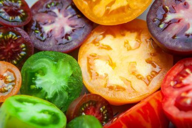 Renkli Polonya domatesleri. Geçmişi. Duvar Kağıdı