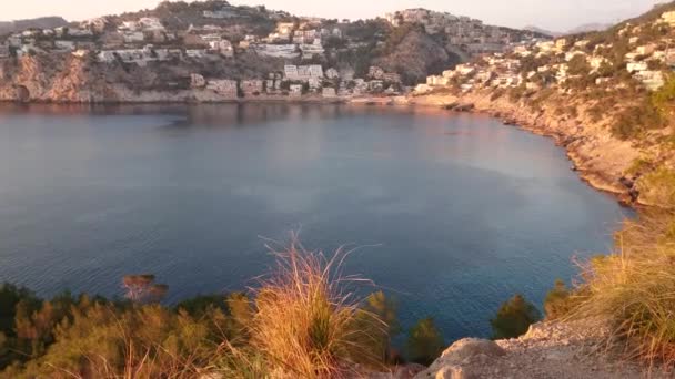 Portal Nous Beach Mallorca Island Spain — Stock Video