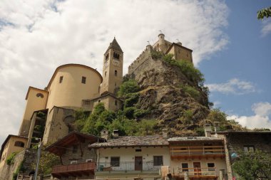 Saint-Pierre Kalesi, Aosta Vadisi, Italya