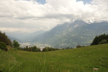 Aosta Vadisi, Alps Dağları, Italya